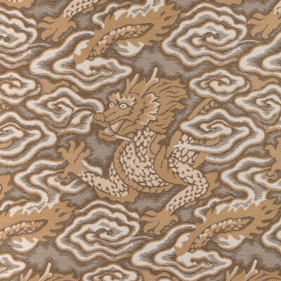 KRAVET DESIGN  GLOBAL BROWN,GOLD,YELLOW   - 36977.416.0