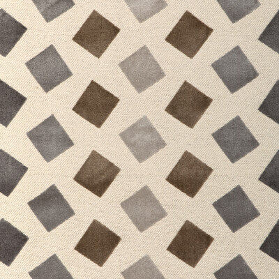 KRAVET DESIGN VELVET GEOMETRIC GREY,BEIGE,   - 36978.1611.0