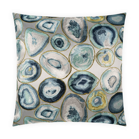 D.V. KAP HOME   24" x 24" Cali Pillow - Marine Glam, Novelty, Embroidery    - 3699-M-2424