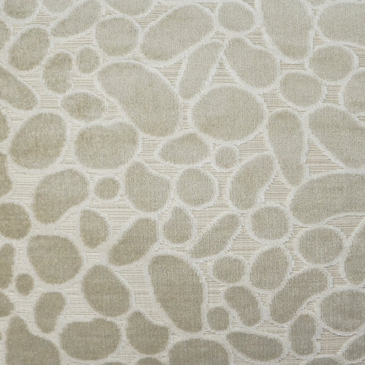 D.V. KAP HOME 3702-L-YARD Odette Fabric - Linen Modern, Geometric, Abstract  Tan,Taupe   - Odette