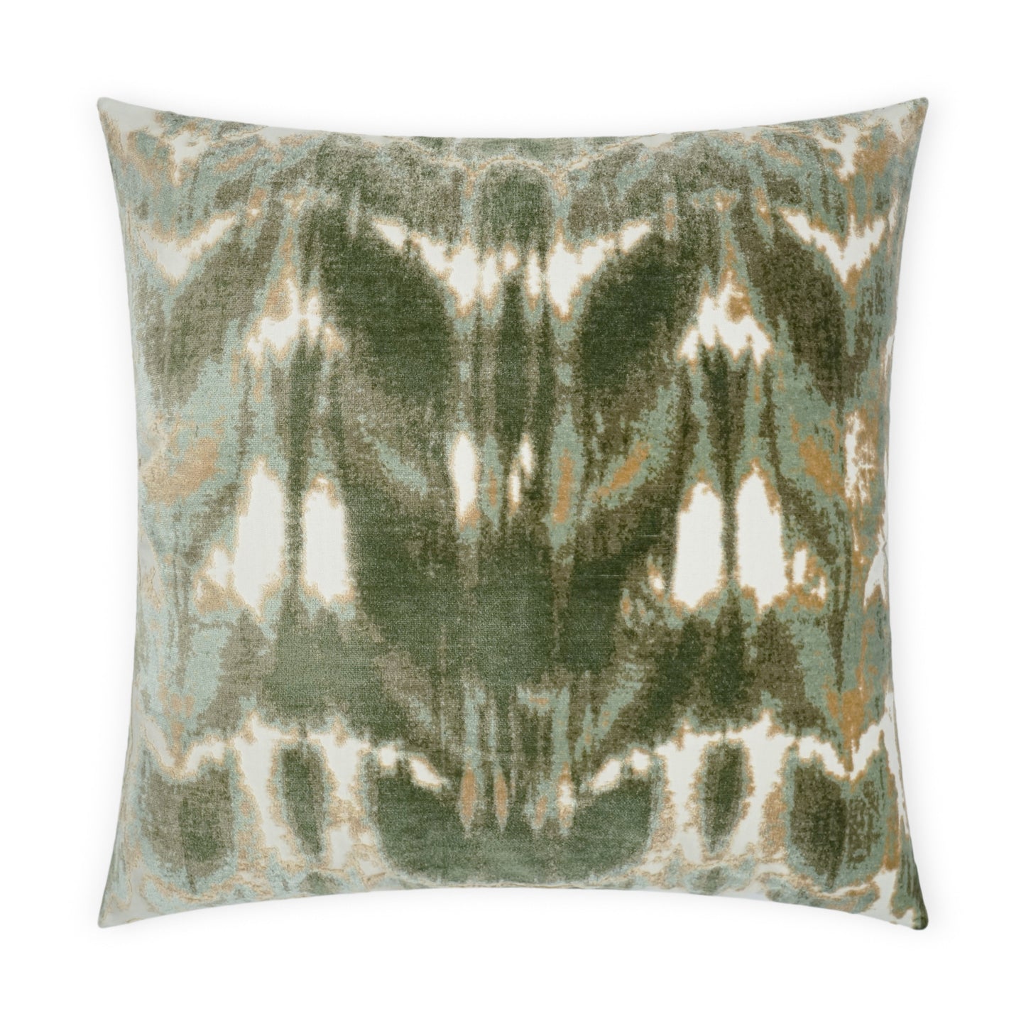 D.V. KAP HOME   24" x 24" Kanoko Pillow - Eucalyptus Global    - 3703-E-2424