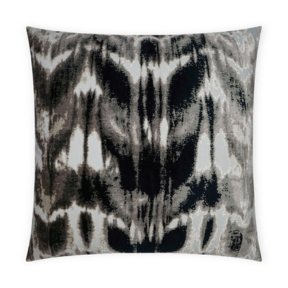 D.V. KAP HOME   24" x 24" Kanoko Pillow - Grey Global    - 3703-G-2424