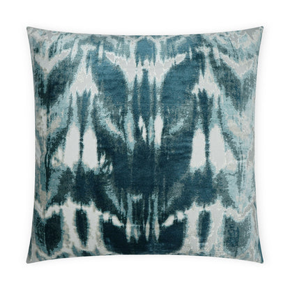D.V. KAP HOME   24" x 24" Kanoko Pillow - Lagoon Global    - 3703-L-2424