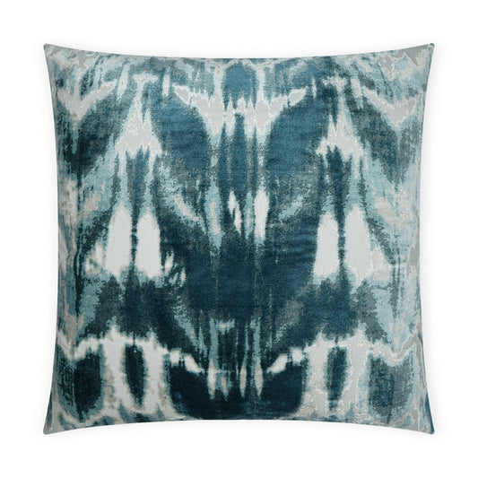 D.V. KAP HOME   24" x 24" Kanoko Pillow - Lagoon Global    - 3703-L-2424