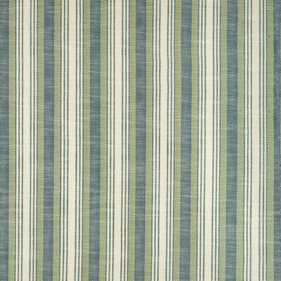 KRAVET DESIGN INDOOR / OUTDOOR STRIPES WHITE,GREEN,BLUE   - 37046.530.0