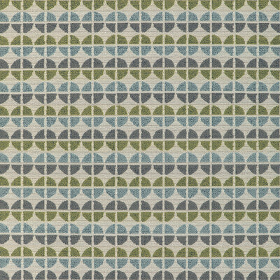 KRAVET CONTRACT CRYPTON GEOMETRIC GREY,GREEN,BLUE   - 37051.315.0