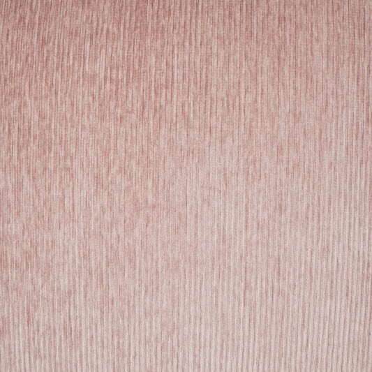 Dusty pink corduroy fabric with vertical ribbed texture.