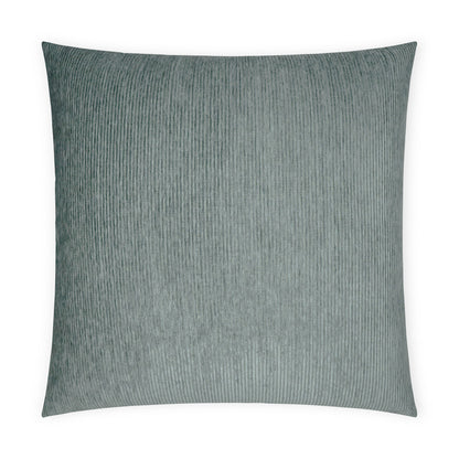 D.V. KAP HOME   24" x 24" Ridges Pillow - Haze Solid, Stripes, Textured    - 3706-H-2424