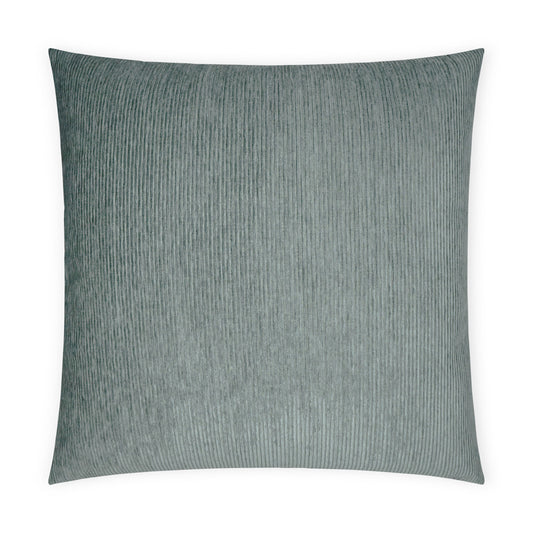 D.V. KAP HOME   24" x 24" Ridges Pillow - Haze Solid, Stripes, Textured    - 3706-H-2424