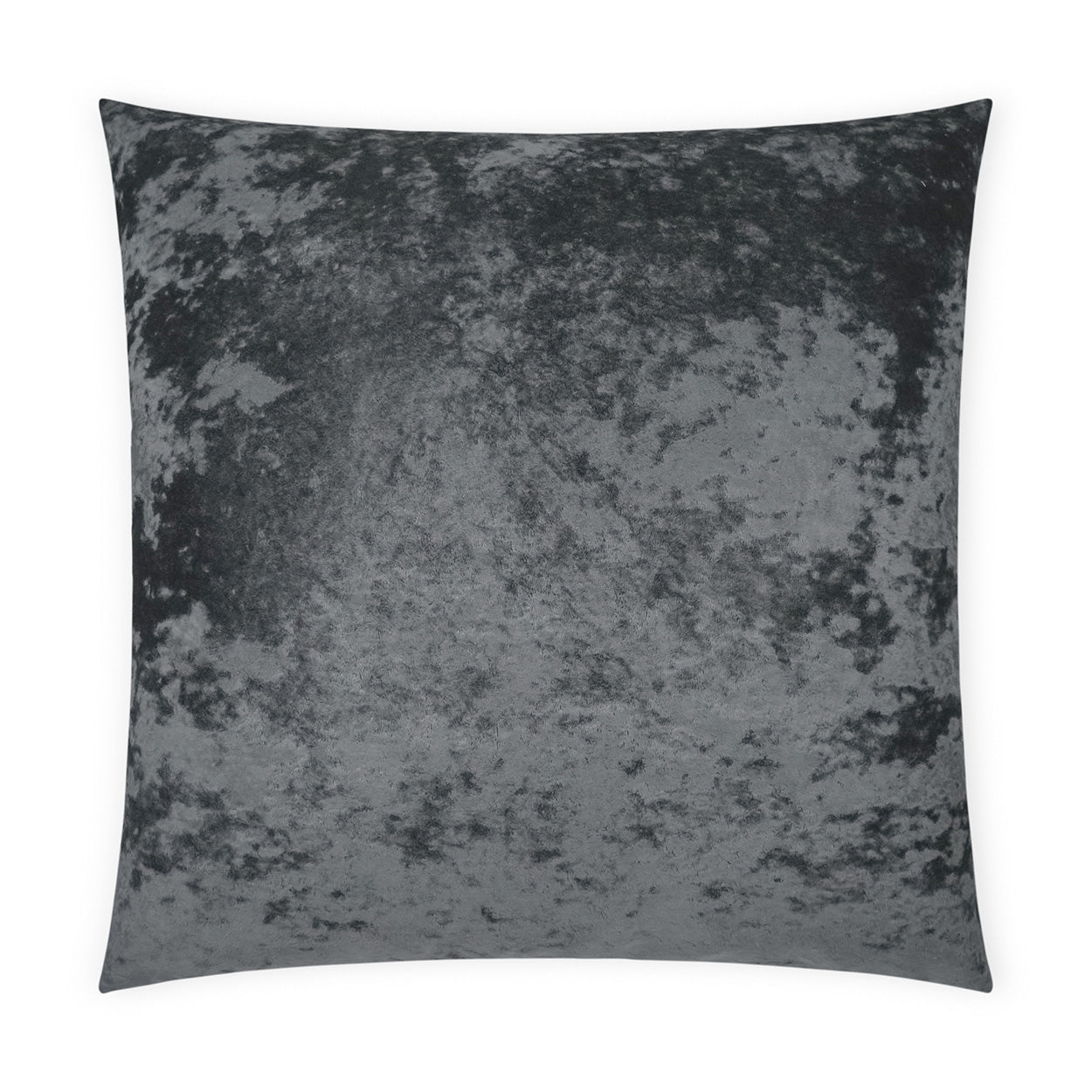 D.V. KAP HOME   24" x 24" Ballet Pillow - Charcoal Solid    - 3707-C-2424