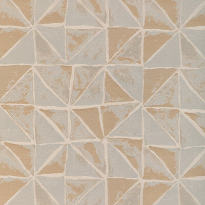 KRAVET CONTRACT CRYPTON GEOMETRIC GOLD,GREY,IVORY   - 37076.411.0