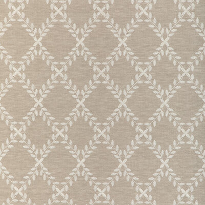 KRAVET BASICS EMBROIDERY LATTICE/SCROLLWORK WHITE,TAUPE,BEIGE   - 37090.16.0