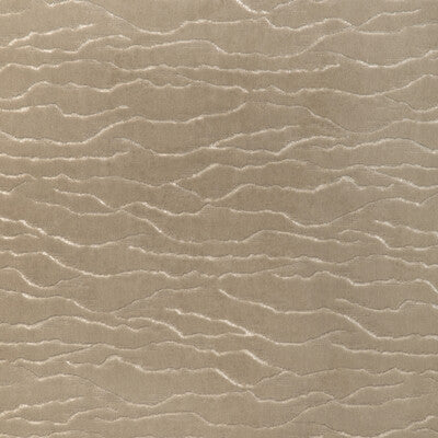 KRAVET DESIGN VELVET TEXTURE BEIGE,TAUPE,   - 37095.16.0