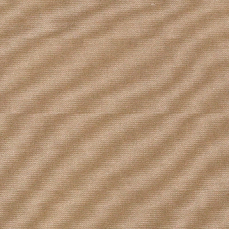Tan woven fabric texture with fine horizontal weave lines.