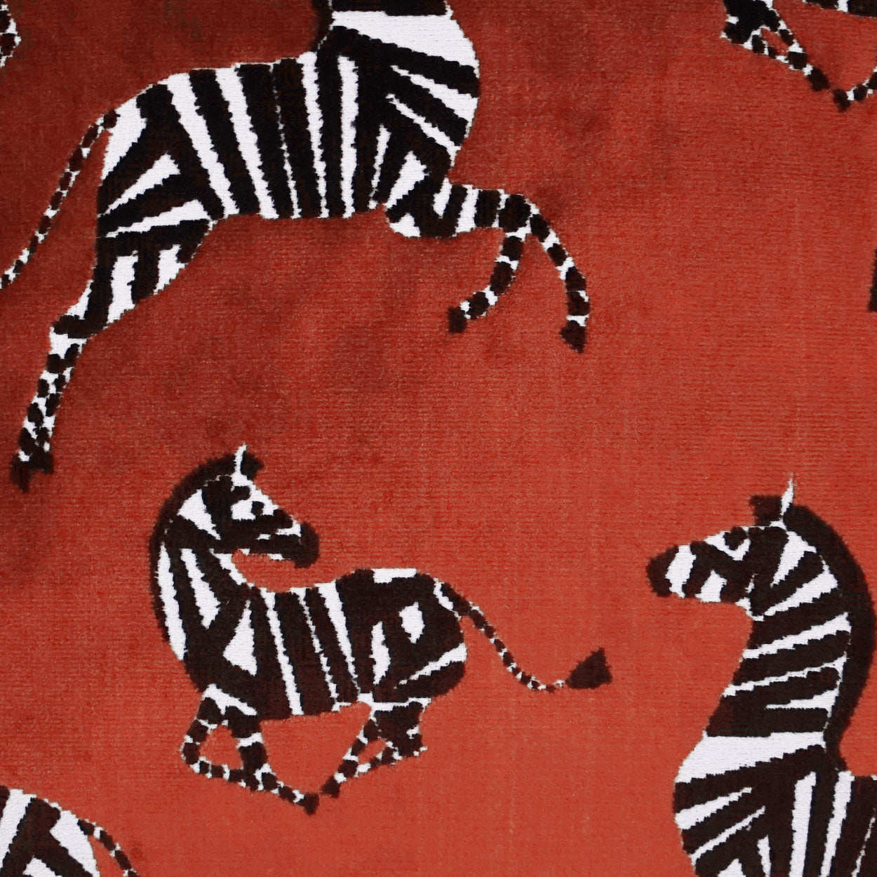 D.V. KAP HOME   24" x 24" Farlowe Pillow - Garnet Animal, Modern, Transitional, Novelty    - 3712-G-2424