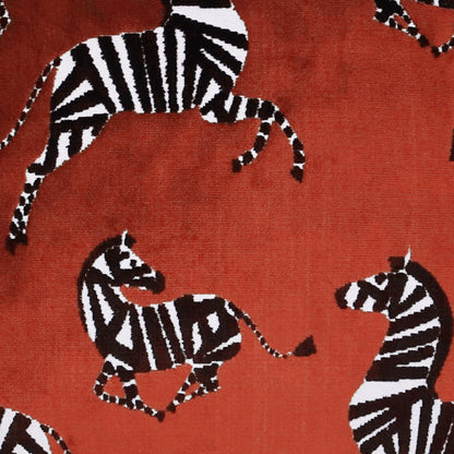 D.V. KAP HOME   24" x 24" Farlowe Pillow - Garnet Animal, Modern, Transitional, Novelty    - 3712-G-2424