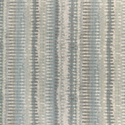 KRAVET DESIGN CHENILLE STRIPES TEAL,GREEN,BLUE   - 37131.530.0