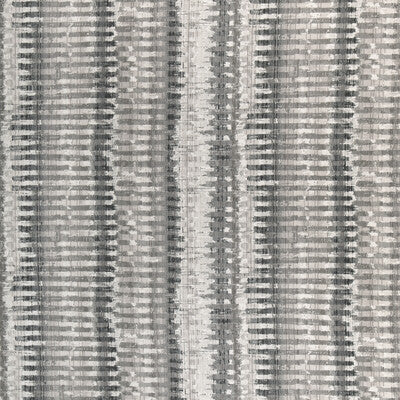 KRAVET DESIGN CHENILLE STRIPES BLACK,GREY,WHITE   - 37131.811.0