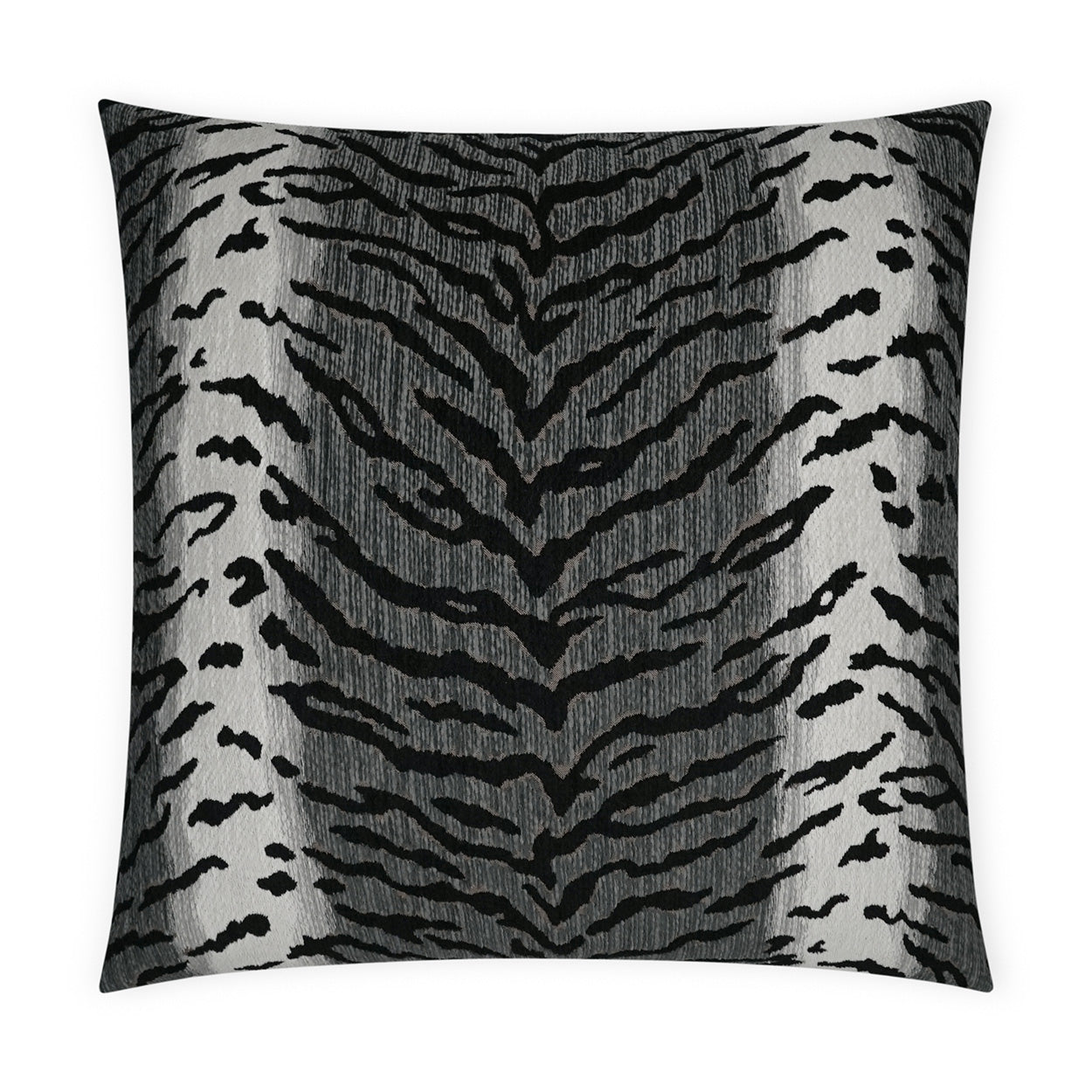 D.V. KAP HOME   24" x 24" Calabar Pillow - Graphite Animal    - 3715-G-2424