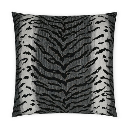 D.V. KAP HOME   24" x 24" Calabar Pillow - Graphite Animal    - 3715-G-2424