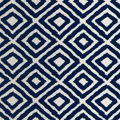 KRAVET DESIGN  GEOMETRIC DARK BLUE,WHITE,   - 37153.50.0