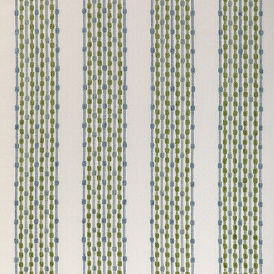 KRAVET DESIGN CHENILLE STRIPES GREEN,LIGHT BLUE,BLUE   - 37154.153.0