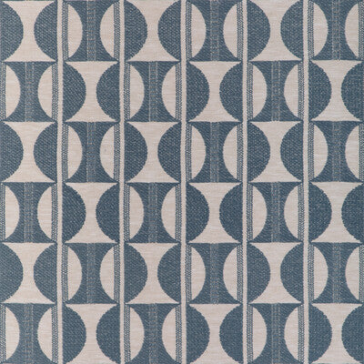 KRAVET BASICS EMBROIDERY GEOMETRIC BEIGE,BLUE,BLUE   - 37157.516.0