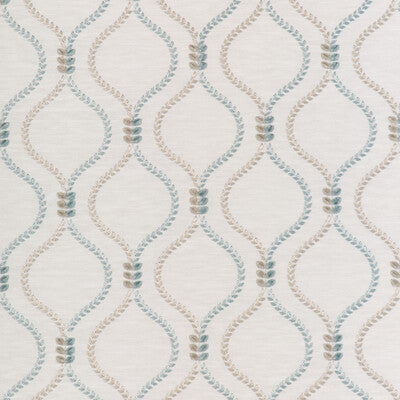 KRAVET BASICS EMBROIDERY TEXTURE WHITE,SPA,BEIGE   - 37160.1615.0