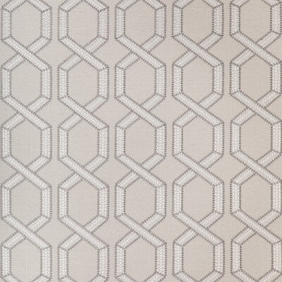 KRAVET BASICS EMBROIDERY GEOMETRIC TAUPE,WHITE,GREY   - 37164.106.0