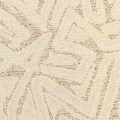 KRAVET DESIGN VELVET GEOMETRIC WHITE,BEIGE,   - 37172.161.0