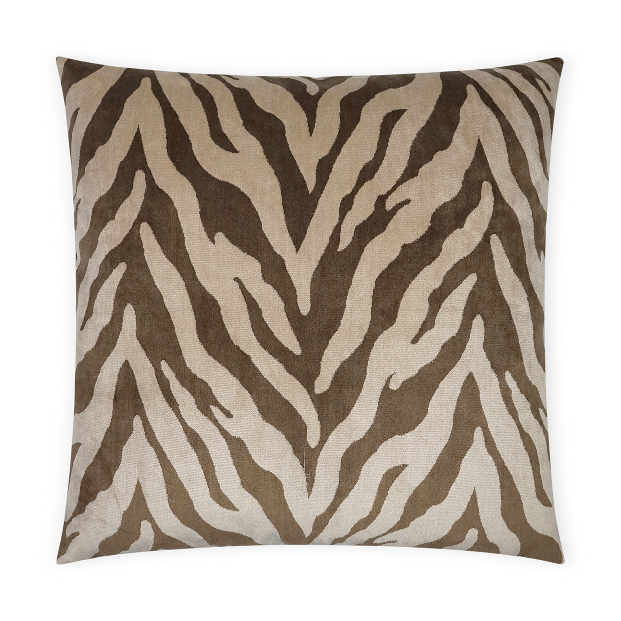 D.V. KAP HOME   24" x 24" Tanja Pillow - Bark Animal    - 3718-B-2424