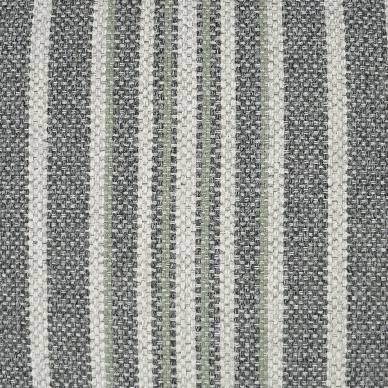 D.V. KAP HOME   24" x 24" Ernest Pillow - Graphite Stripes, Western Chic, Global, Farmhouse    - 3722-G-2424