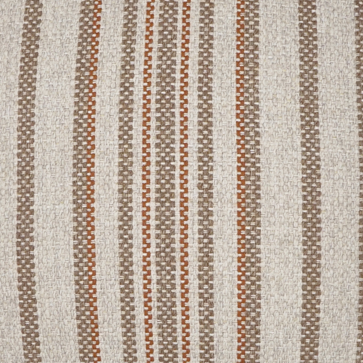 D.V. KAP HOME 3722-R-YARD Ernest Fabric - Rust Stripes, Western Chic, Global, Farmhouse  Copper   - Ernest