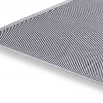 5' Light Gray Square Indoor Outdoor Area Rug