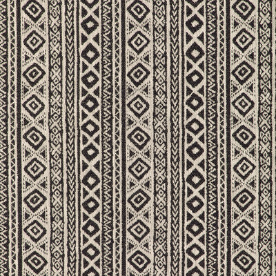 KRAVET DESIGN  STRIPES IVORY,BLACK,   - 37232.81.0