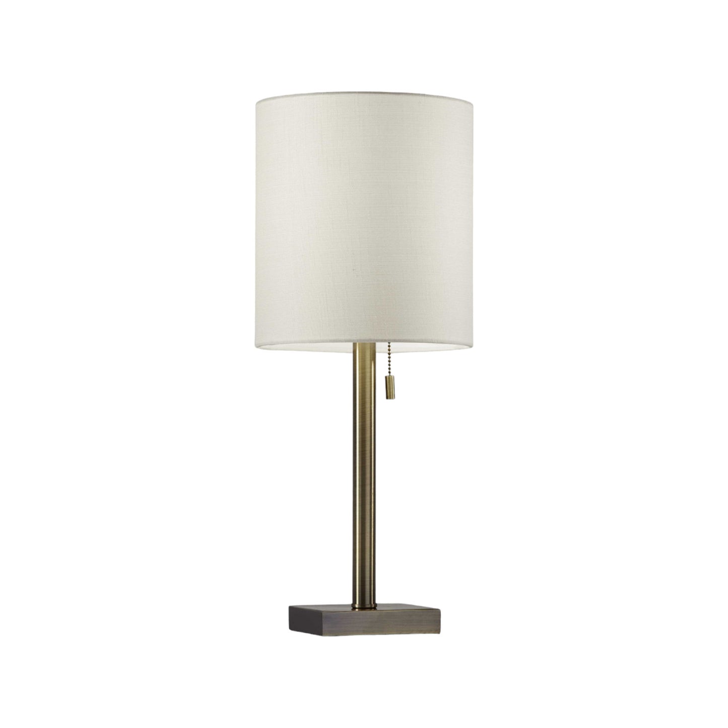 Brushed Steel Metal Table Lamp