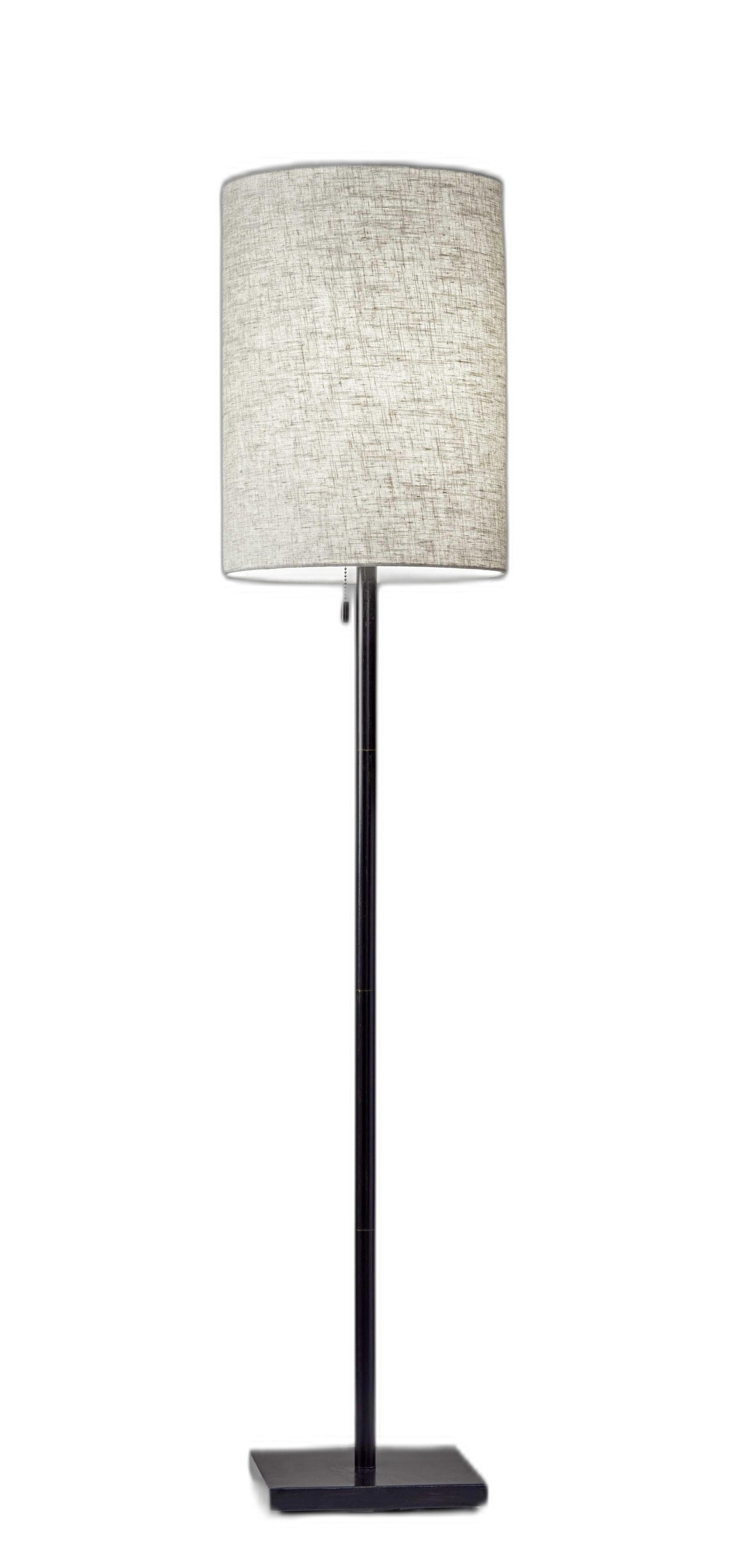 Floor Lamp Classic Silhouette Brass Metal