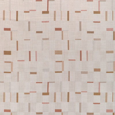 KRAVET COUTURE INDOOR / OUTDOOR GEOMETRIC GREY,TAUPE,RUST   - 37262.1624.0