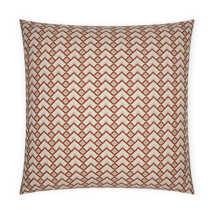 D.V. KAP HOME   24" x 24" Brookland Pillow - Paprika Global, Western Chic    - 3727-P-2424