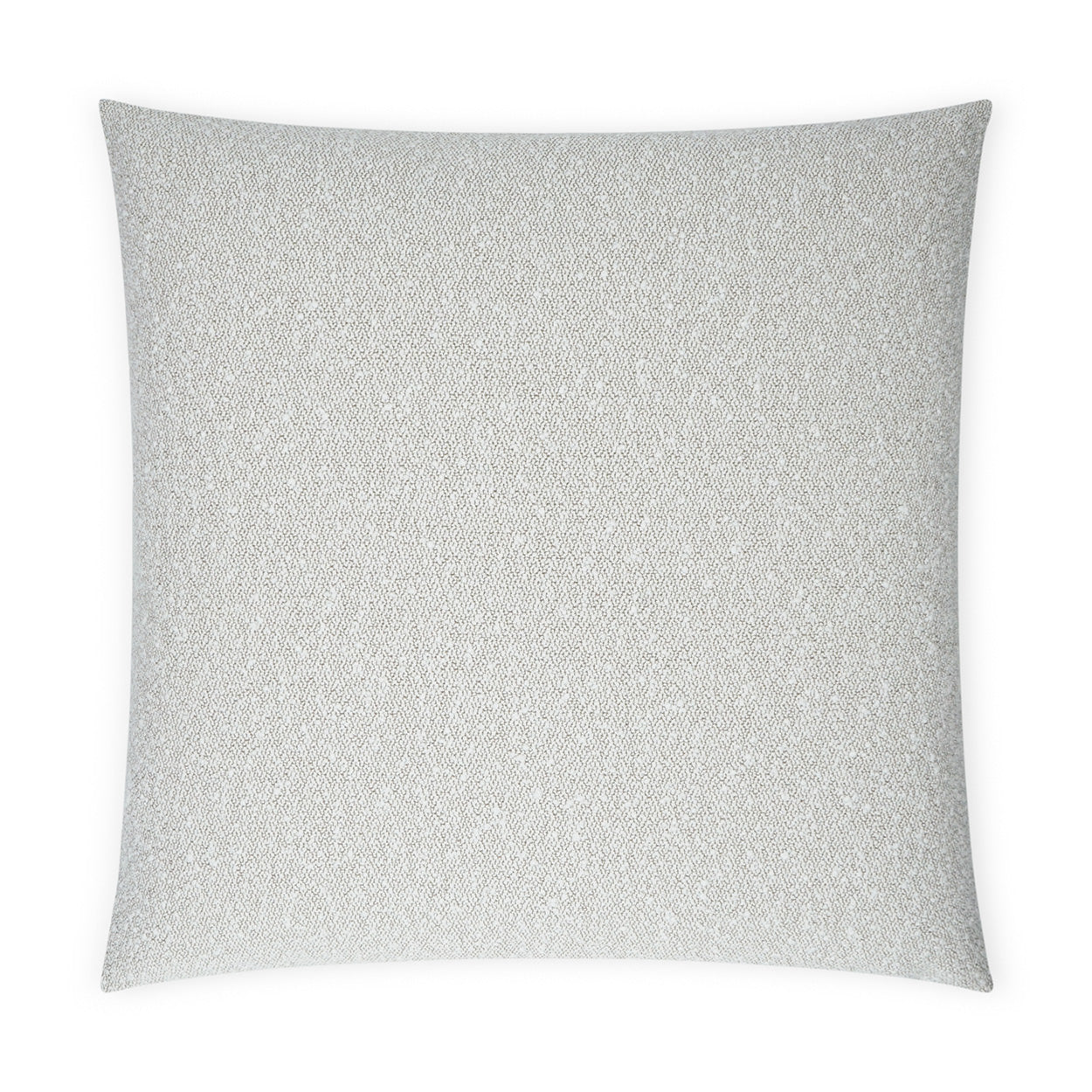 D.V. KAP HOME   24" x 24" Beyond Sheep Pillow - Vanilla Solid, Textured, Western Chic, Farmhouse    - 3728-V-2424