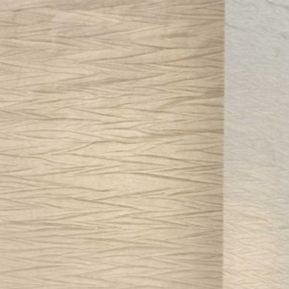 57" Brown And White Two Light Column Floor Lamp With White Paper Rectangular Shade