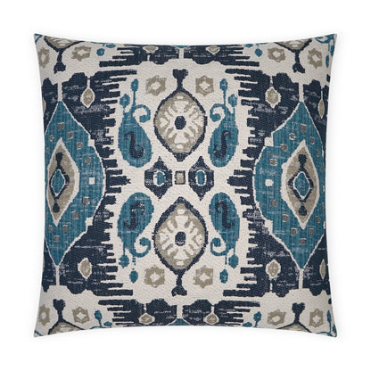D.V. KAP HOME   24" x 24" Navone Pillow - Indigo Global    - 3729-I-2424
