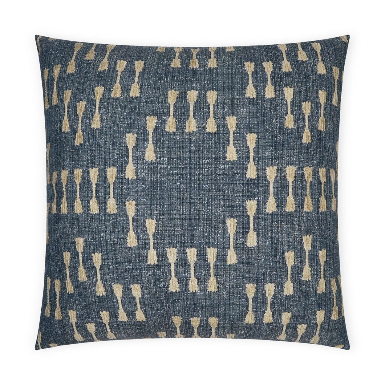 D.V. KAP HOME   24" x 24" Purnima Pillow - Denim Global    - 3730-D-2424