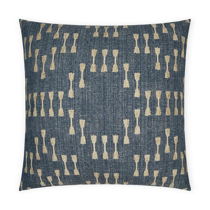 D.V. KAP HOME   24" x 24" Purnima Pillow - Denim Global    - 3730-D-2424