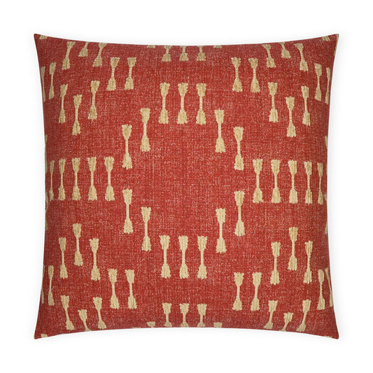 D.V. KAP HOME   24" x 24" Purnima Pillow - Pimento Global    - 3730-P-2424