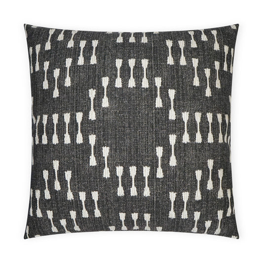 D.V. KAP HOME   24" x 24" Purnima Pillow - Tuxedo Global    - 3730-T-2424