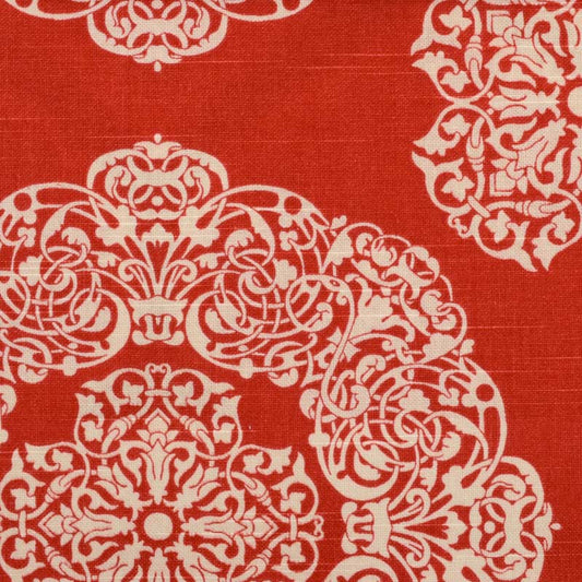 Duralee 72080 | 30-Natural/Russ  Print     - 373190