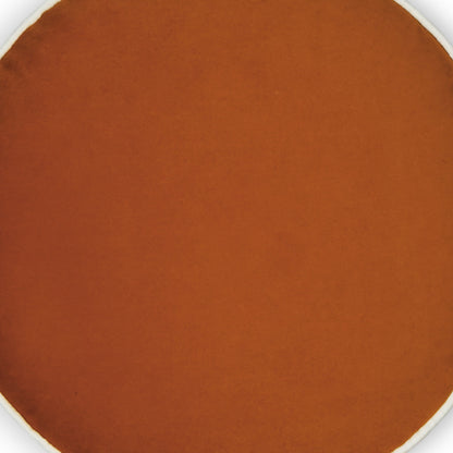 D.V. KAP HOME   18" x 18" Posh Circle Pillow - Sedona Solid, Transitional    - 3732-S-1818