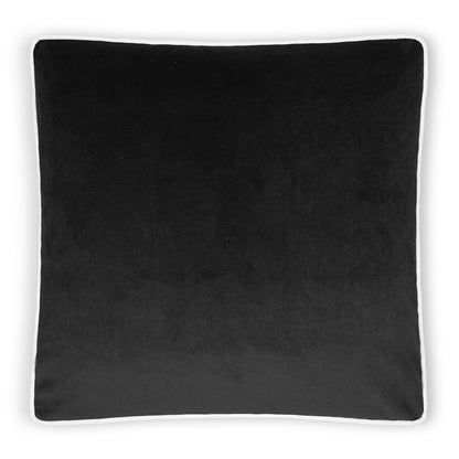 D.V. KAP HOME   22" x 22" Posh Box Pillow - Charcoal Solid, Transitional    - 3733-C-2222