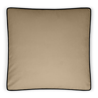 D.V. KAP HOME   22" x 22" Posh Box Pillow - Latte Solid, Transitional    - 3733-L-2222